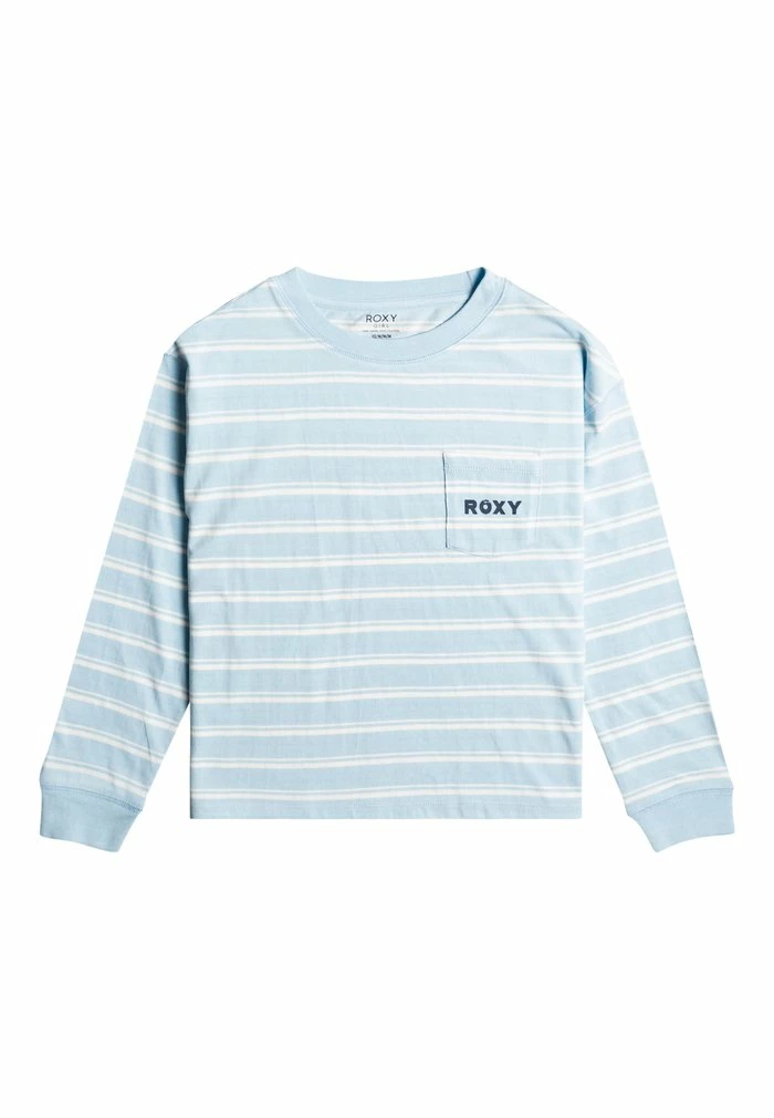 Roxy LOVE SOMEONE - LONGSLEEVE - Long Sleeved Top - Cool Blue Rg At Down Stripes H 3 Roxy LOVE SOMEONE - LONGSLEEVE - Long Sleeved Top - Cool Blue Rg At Down Stripes H