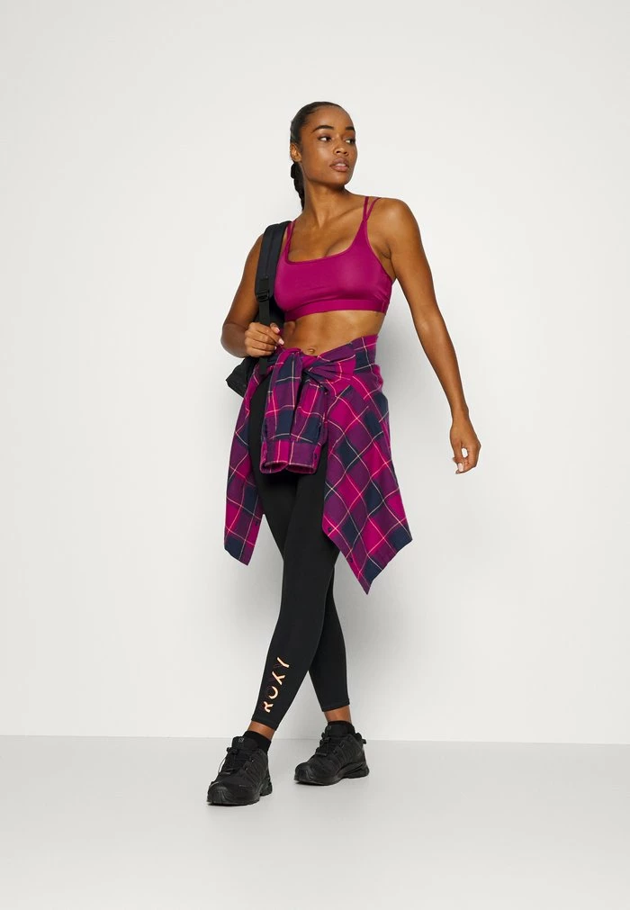 Roxy GOOD MORNING MIDNIGHT - Leggings - Anthracite 4 Roxy GOOD MORNING MIDNIGHT - Leggings - Anthracite - Image 2