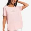 Roxy Print T-shirt - Powder Pink 2 Roxy Print T-shirt - Powder Pink -Roxy Shop 03816eeeab1e40de8693586156d6f2ed