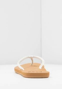 Roxy COSTAS - T-bar Sandals - White -Roxy Shop 03c93763042b4cd6b09b1fdd758b6dd8