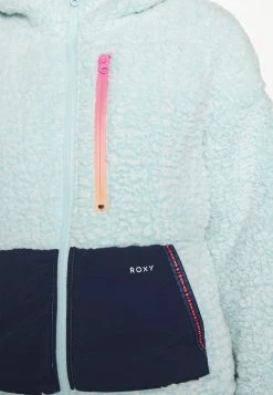Roxy STORM DANCE - Fleece Jacket - Cool Blue -Roxy Shop 055376f110b34a34a101b13aa3c52cfa