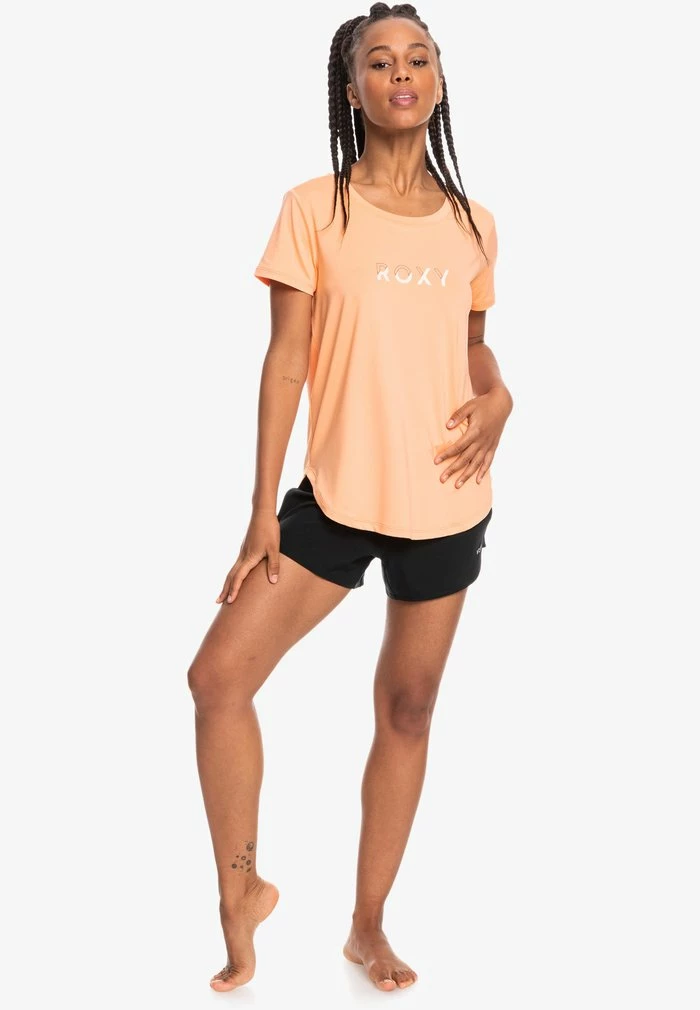 Roxy DANCE OF JOY - Print T-shirt - Cantaloupe 4 Roxy DANCE OF JOY - Print T-shirt - Cantaloupe - Image 2