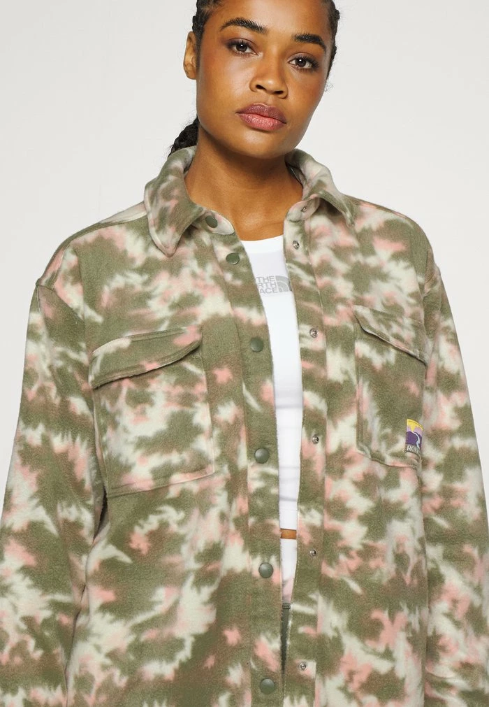 Roxy BECAUSE THE NIGHT PRINTED - Button-down Blouse - Khaki 6 Roxy BECAUSE THE NIGHT PRINTED - Button-down Blouse - Khaki - Image 4