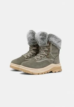 Roxy YUMA - Winter Boots - Olive -Roxy Shop 0a0f6c8f833444be9eebdda6197a51e6