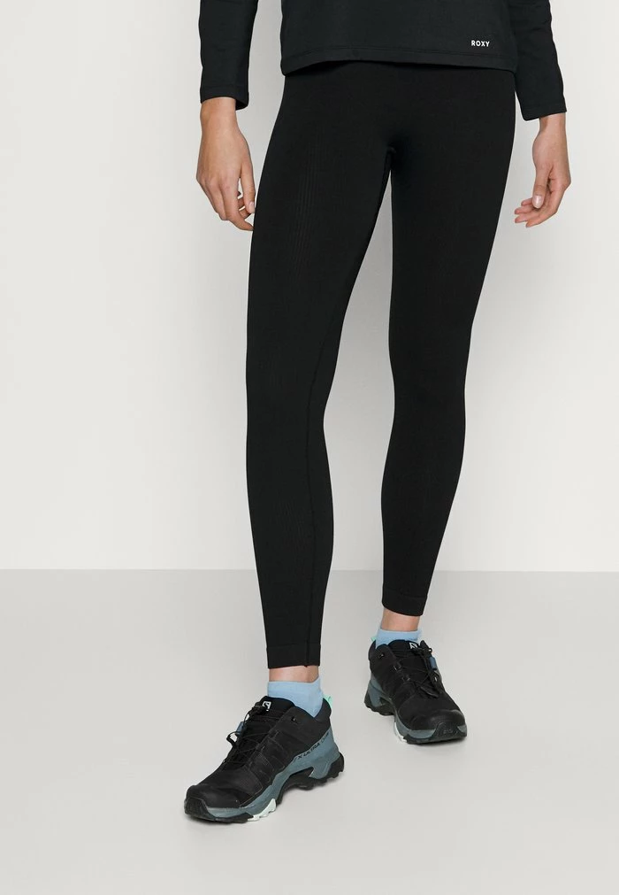 Roxy LEAVE A LITTLE LOVE - Leggings - True Black 3 Roxy LEAVE A LITTLE LOVE - Leggings - True Black