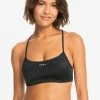 Roxy Bikini Top - True Black 1 Roxy Bikini Top - True Black -Roxy Shop 0d8cdd21988b429f982635a104075762