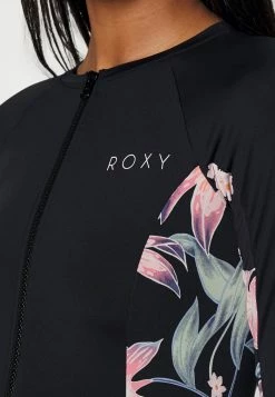 Roxy ZIP THROUGH PANNELS - Bikini Top - Anthracite Paradise Found -Roxy Shop 0ddc92d951634a3f958a23e116360bfe