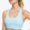 Roxy BACK TO YOU - Medium Support Sports Bra - Cool Blue