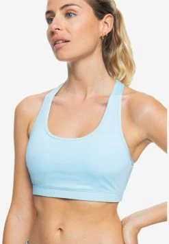 Roxy BACK TO YOU - Medium Support Sports Bra - Cool Blue