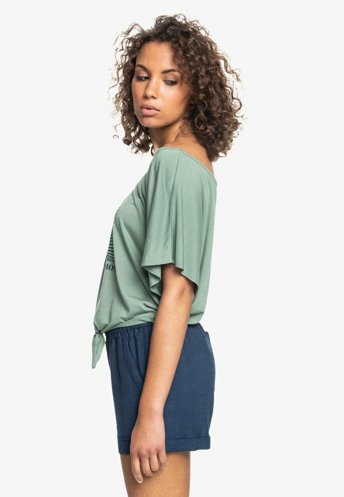 Roxy Print T-shirt - Sea Spray 6 Roxy Print T-shirt - Sea Spray - Image 4