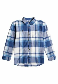 Roxy Button-down Blouse - Snow White Checkin In Rg