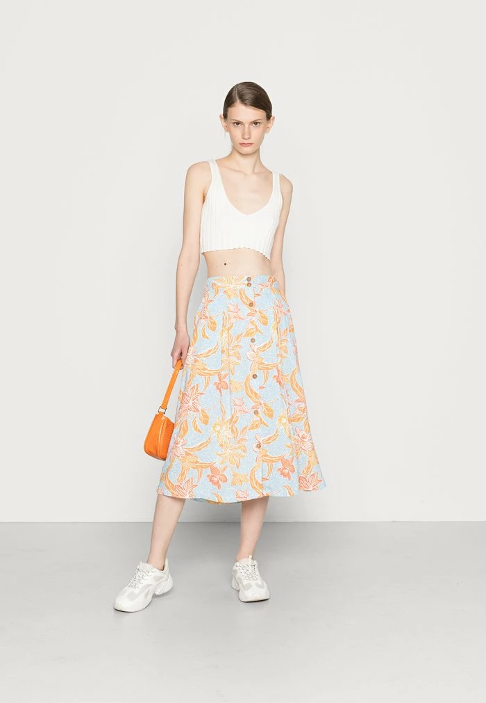 Roxy NIGHT TIME - Maxi Skirt - Cool Blue Island Time 4 Roxy NIGHT TIME - Maxi Skirt - Cool Blue Island Time - Image 2