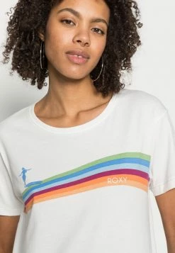 Roxy MUM THOUGHTS - Print T-shirt - Snow White -Roxy Shop 1245dada4b5d4813abadc805ff9d6acd