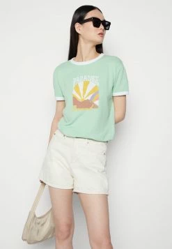 Roxy BAILING DREAM - Print T-shirt - Green -Roxy Shop 1305eda007424aac9914196a65bbacb9