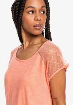 Roxy Print T-shirt - Fusion Coral -Roxy Shop 13c6dc5557a74cf2bc49c2c327073b36