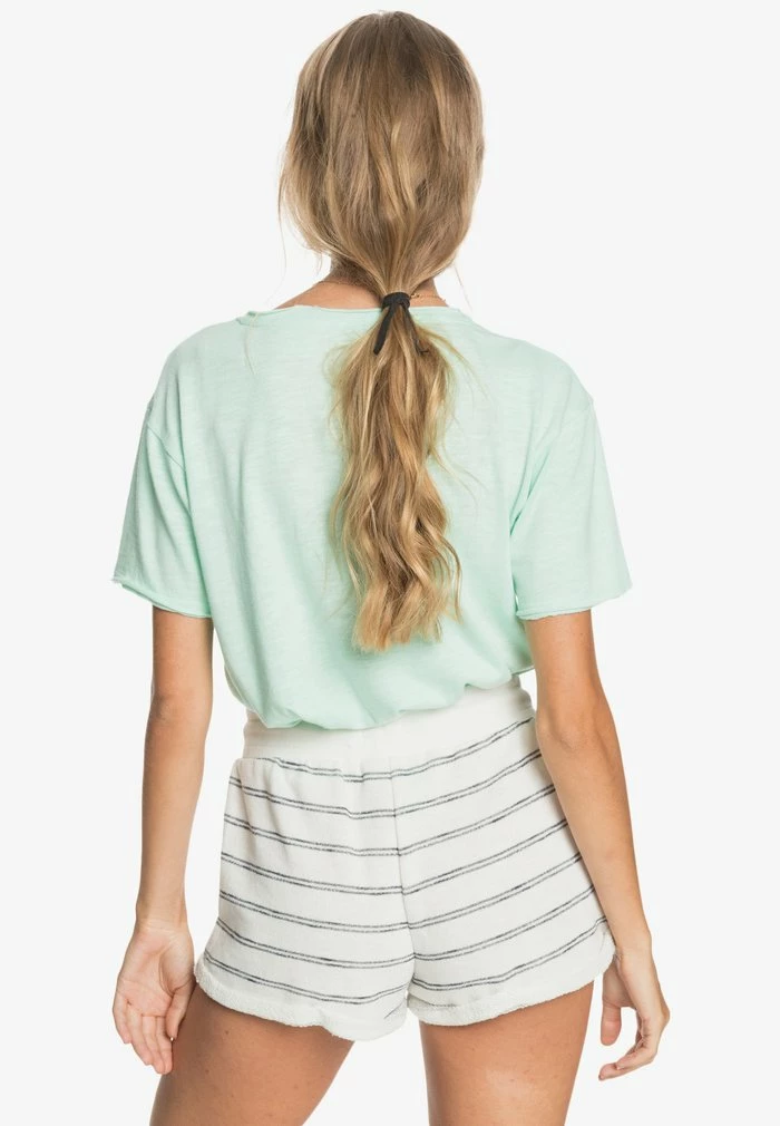 Roxy Shorts - Snow White Horiz Will Stripes 5 Roxy Shorts - Snow White Horiz Will Stripes - Image 3