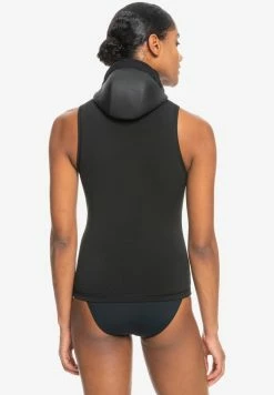 Roxy Rash Vest - True Black -Roxy Shop 192c48ef37d041d0bdf6b945d1383e75