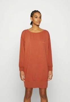 Roxy MEETING UP C - Jumper Dress - Brown -Roxy Shop 1984d6a077064b86af7a946fe3ff97c3
