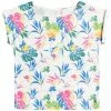 Roxy AFRICAN SUNSET - Print T-shirt - Snow White Surf Trippin Rg