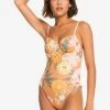 Roxy Swimsuit - Toasted Nut Bloom Boogie S -Roxy Shop 1de6a8eb0e0b42a39c6f5b7d5966524b