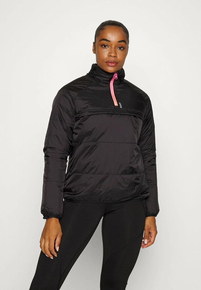 Roxy MAKE IT UP - Training Jacket - Anthracite 3 Roxy MAKE IT UP - Training Jacket - Anthracite