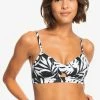 Roxy LOVE THE CROSS STEP - Bikini Top - Anthracite Surf -Roxy Shop 1faa2709d43441ad8c86586c85cf52f5