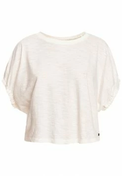 Roxy LAY IT ON THE LINE - Basic T-shirt - Snow White -Roxy Shop 1fd0476b47ca41f7903045e698cc4b6b