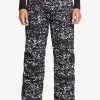 Roxy NADIA PRINTED - Snow Pants - True Black Izi -Roxy Shop 21b71ab1823b46f0ad8fa1578f9303d9