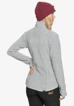 Roxy HARMONY - Fleece Jacket - Heather Grey -Roxy Shop 2509975fdfee4365ae80c127089439ab