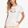 Roxy Print T-shirt - Snow White