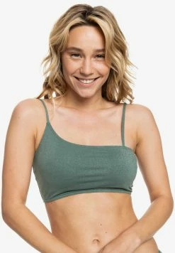 Roxy SHIMMER TIME - Bikini Top - Green
