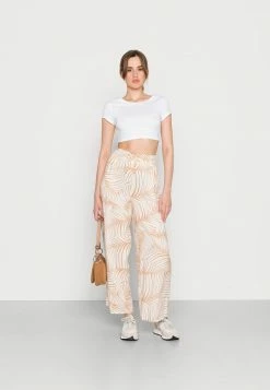 Roxy INSIDE RHYTHM - Trousers - White -Roxy Shop 2f69a0bcd7f645d1bcd9b189a04469f9