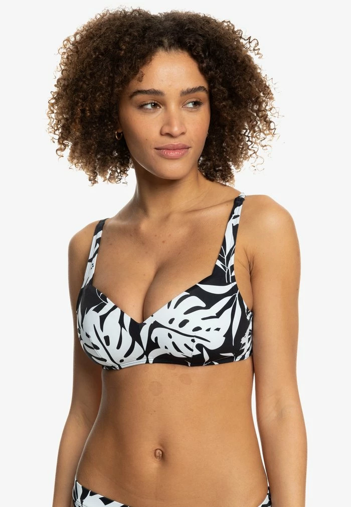 Roxy LOVE THE SUN RAY - Bikini Top - Anthracite Surf Trippin Bico S 3 Roxy LOVE THE SUN RAY - Bikini Top - Anthracite Surf Trippin Bico S
