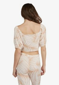 Roxy PURE SUGAR - Blouse - Toast Palm Tree Dreams -Roxy Shop 3133b8d7b6944316826a61df47850b83
