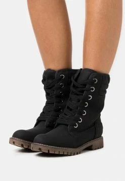 Roxy ALDEAN - Lace-up Ankle Boots - Black