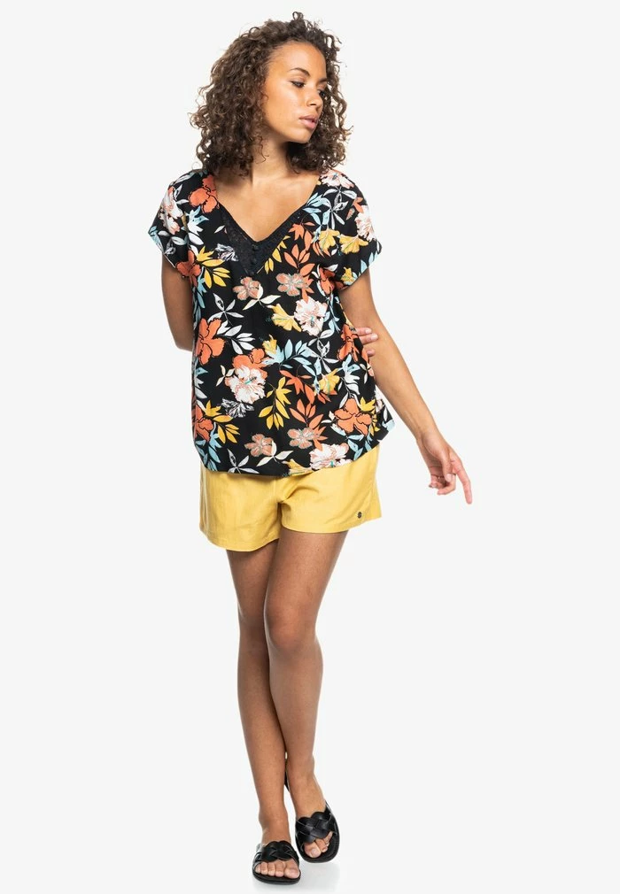 Roxy Print T-shirt - Anthracite Island Vibes 4 Roxy Print T-shirt - Anthracite Island Vibes - Image 2