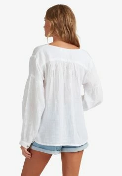 Roxy Button-down Blouse - Bright White -Roxy Shop 347d69ecbfcf4fa2b6c02dfb38b46b0f
