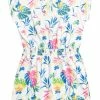 Roxy BEST SONG EVER - Jersey Dress - Snow White Surf Trippin Rg