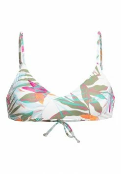 Roxy BEACH CLASSICS - Bikini Top - Bright White Floral Of Paradis -Roxy Shop 350c04a5d04746b682829e9841b5a8f6