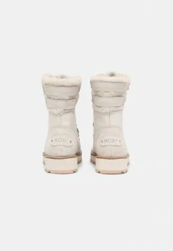 Roxy BRANDI - Lace-up Ankle Boots - Off White -Roxy Shop 37477ddf4f0047af97640f4e960bb960
