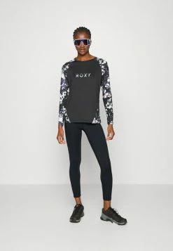 Roxy SUBLIME SUNSHINE - Leggings - True Black -Roxy Shop 37cb62fb25ca4299b0660c2070bee5fe