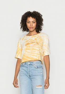 Roxy ALOHA DAY - Print T-shirt - Ochre