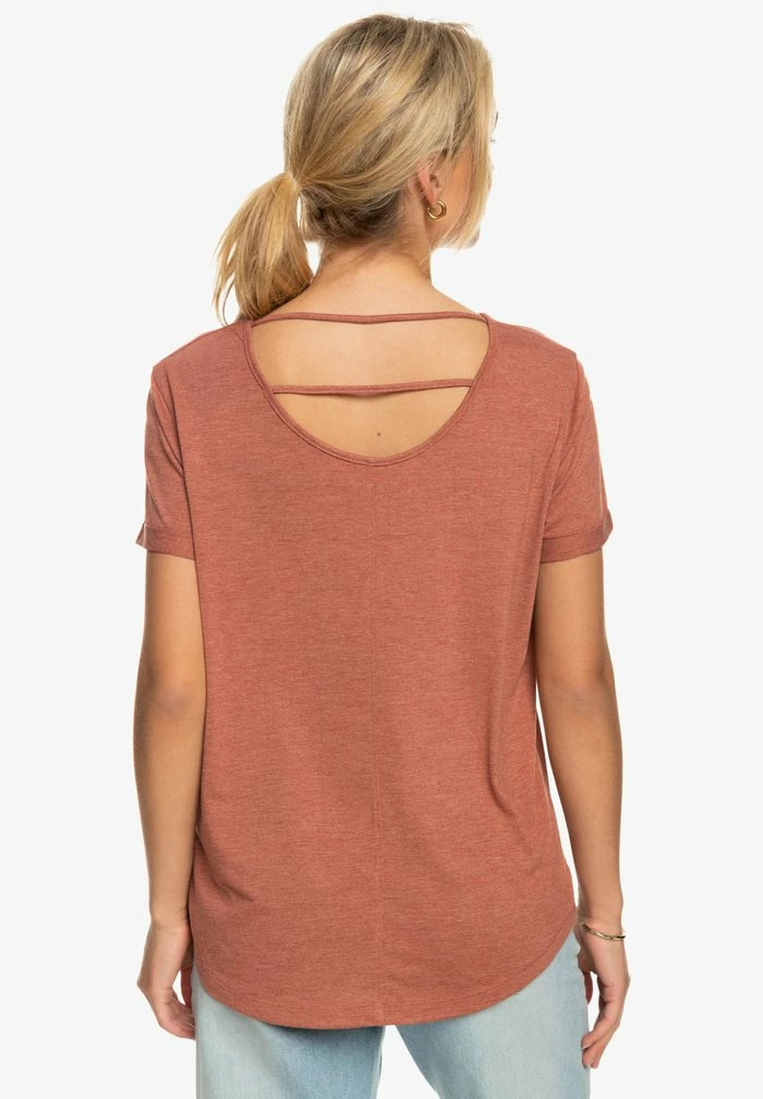 Roxy DREAMING WAVE - Basic T-shirt - Brown 4 Roxy DREAMING WAVE - Basic T-shirt - Brown - Image 2