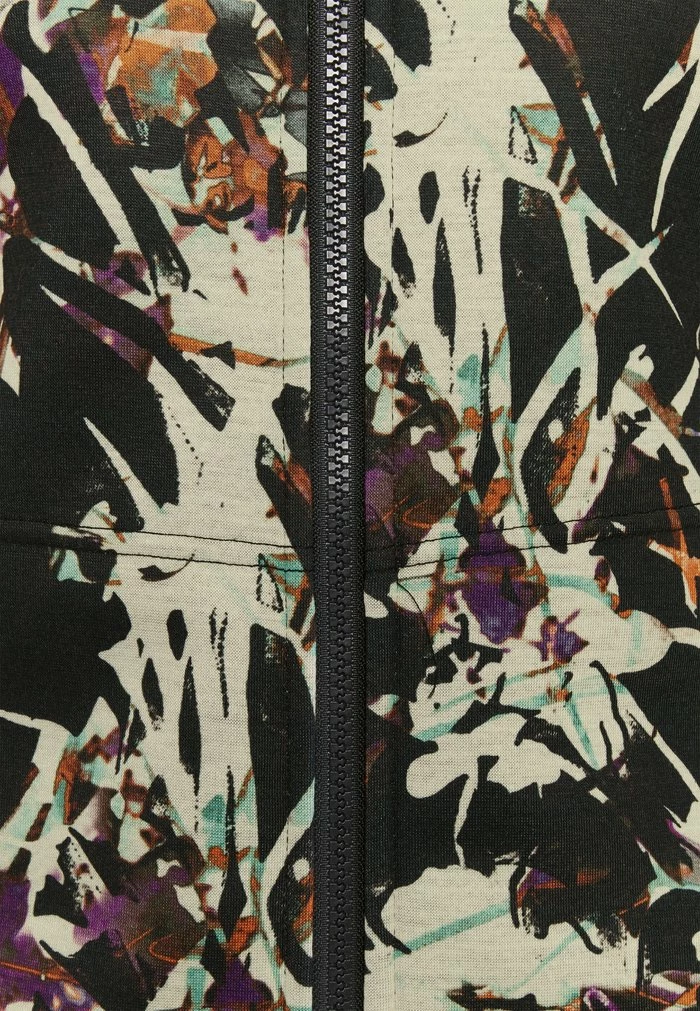 Roxy FROST PRINTED - Zip-up Sweatshirt - True Black 5 Roxy FROST PRINTED - Zip-up Sweatshirt - True Black - Image 3