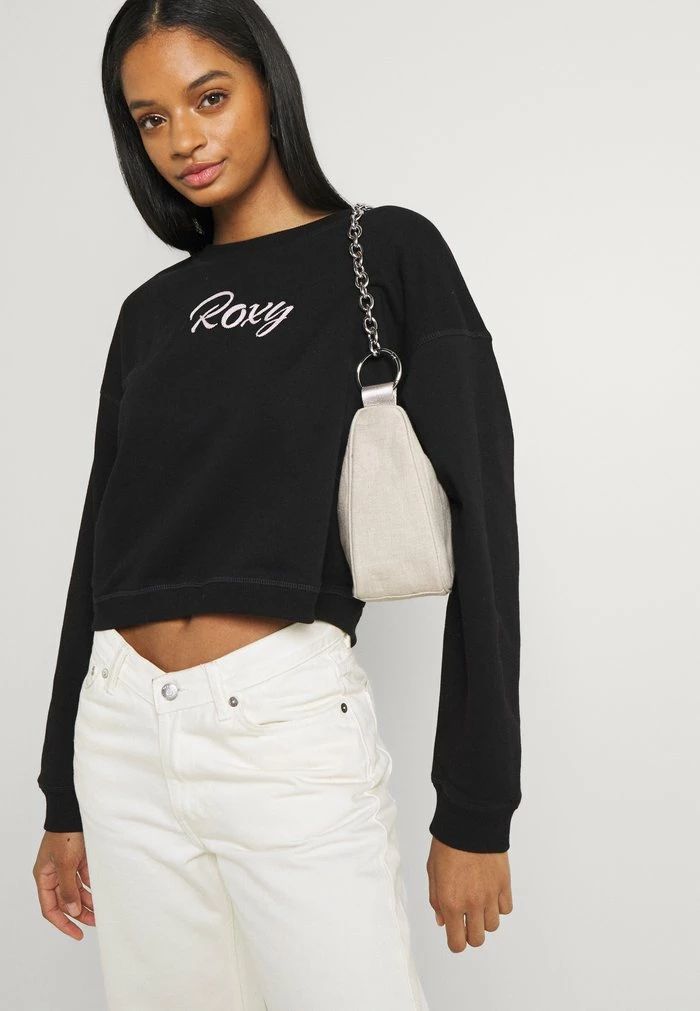 Roxy BREAK AWAY CREW - Sweatshirt - Anthracite 6 Roxy BREAK AWAY CREW - Sweatshirt - Anthracite - Image 4