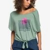Roxy Print T-shirt - Sea Spray -Roxy Shop 3bfeab52a63d4f1fb7ab8d9c0b71a5e0