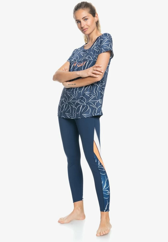 Roxy Print T-shirt - Mood Indigo Tropical Mood 4 Roxy Print T-shirt - Mood Indigo Tropical Mood - Image 2