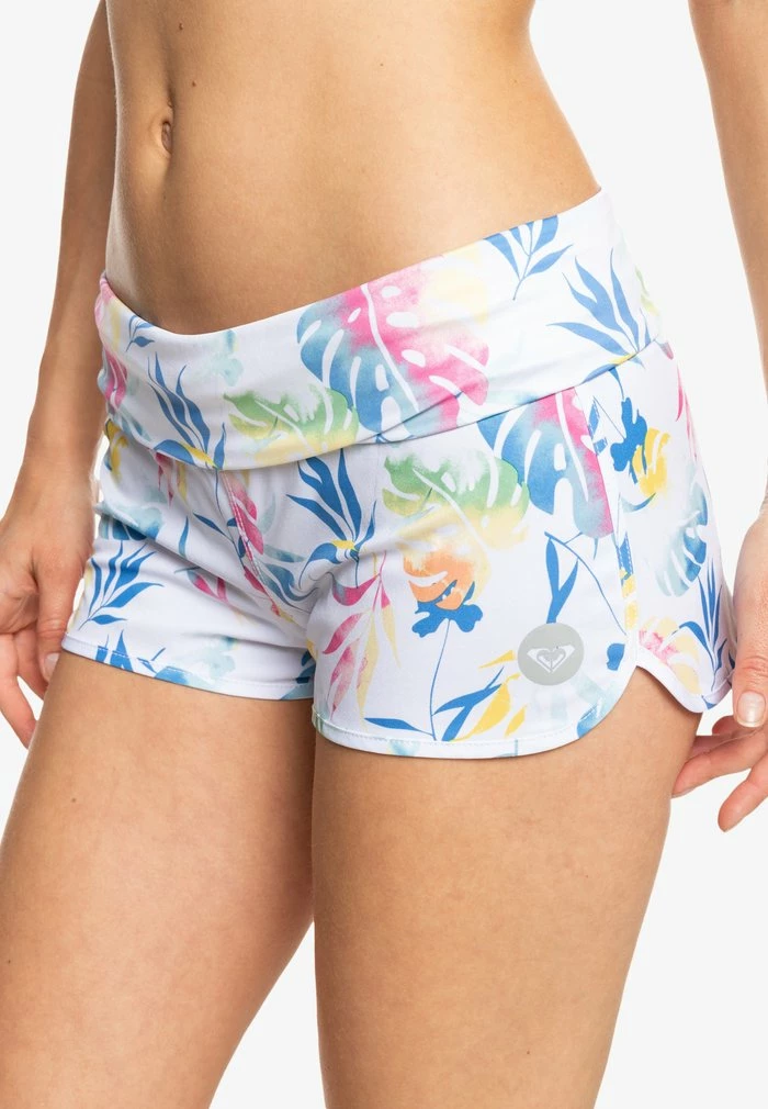 Roxy ENDLESS SUMMER PRINTED - Swimming Shorts - Bright White S Surf Trippin 3 Roxy ENDLESS SUMMER PRINTED - Swimming Shorts - Bright White S Surf Trippin