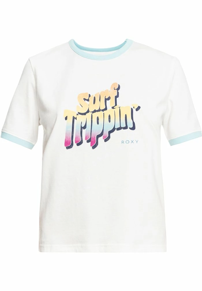 Roxy Print T-shirt - Snow White 8 Roxy Print T-shirt - Snow White - Image 6