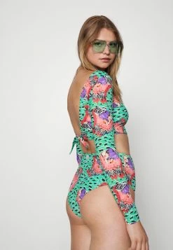 STELLA JEAN ROXY MOD HIGHWAIST - Bikini Bottoms - Holy Green Melie -Roxy Shop 400318b735a64e558ae4d98506fae06e